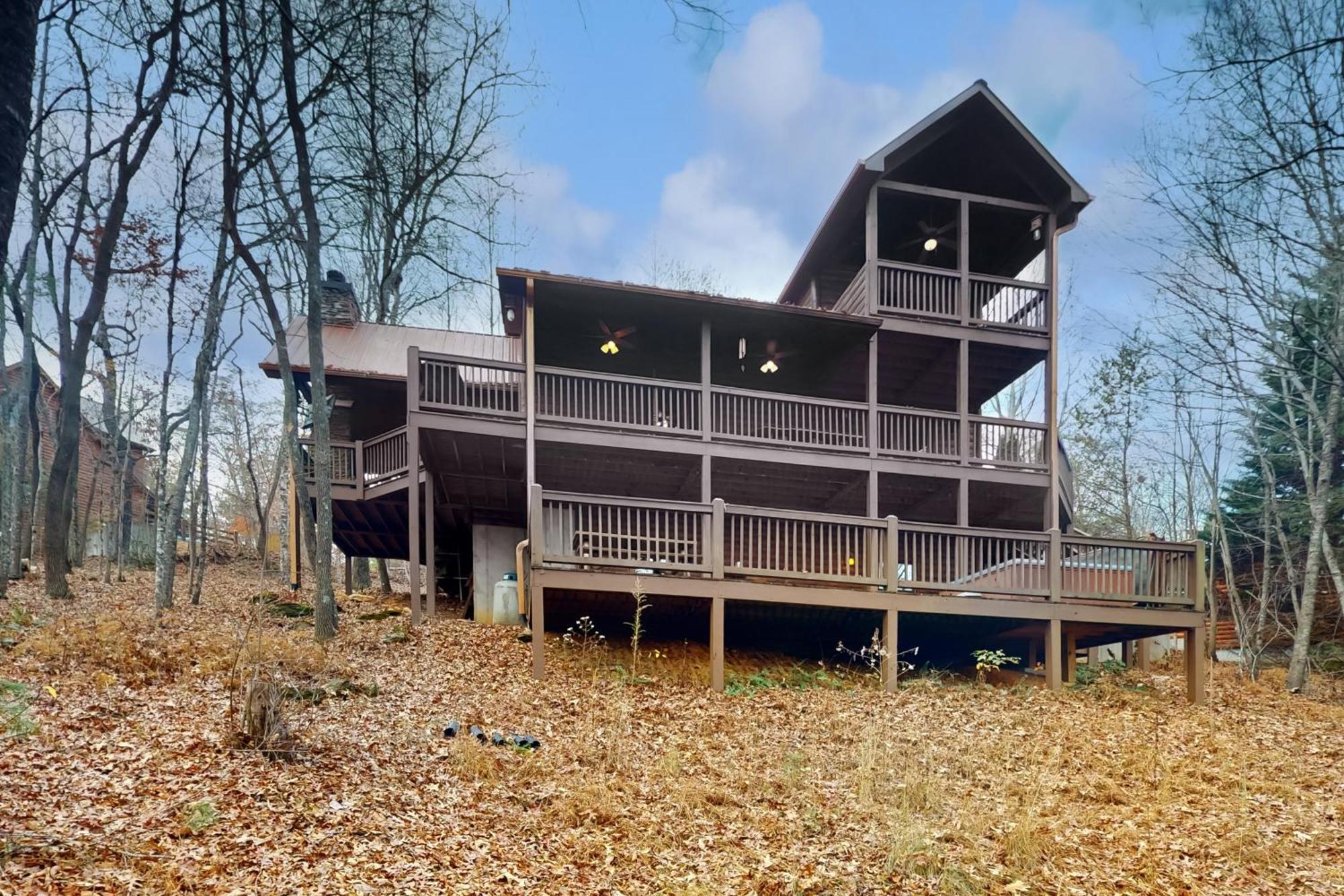 Blue Ridge Bear Bungalow ภายนอก รูปภาพ